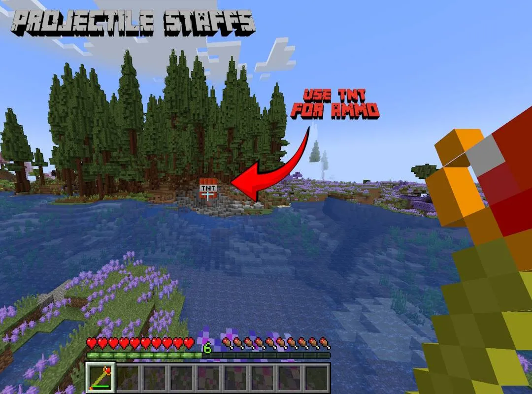 Ruby's Magic Weapons — скриншот 8 (Моды, Minecraft)