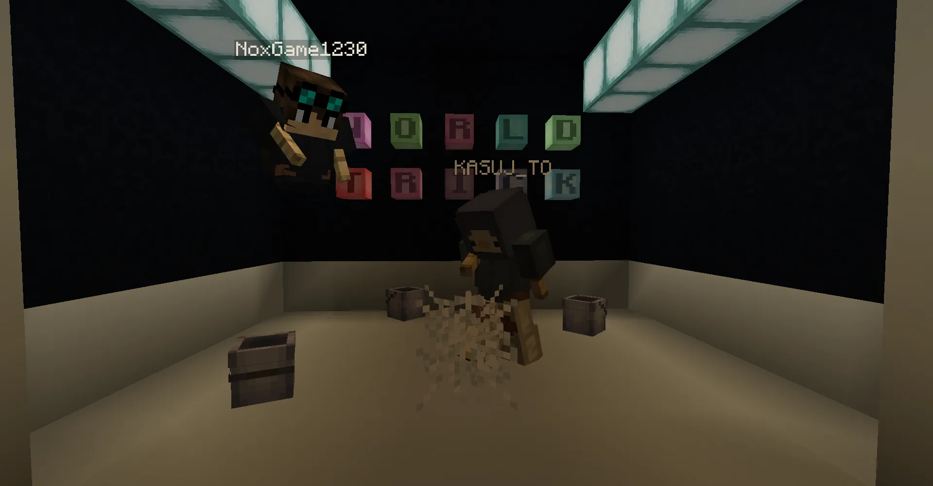 World Trick, Карты, Minecraft