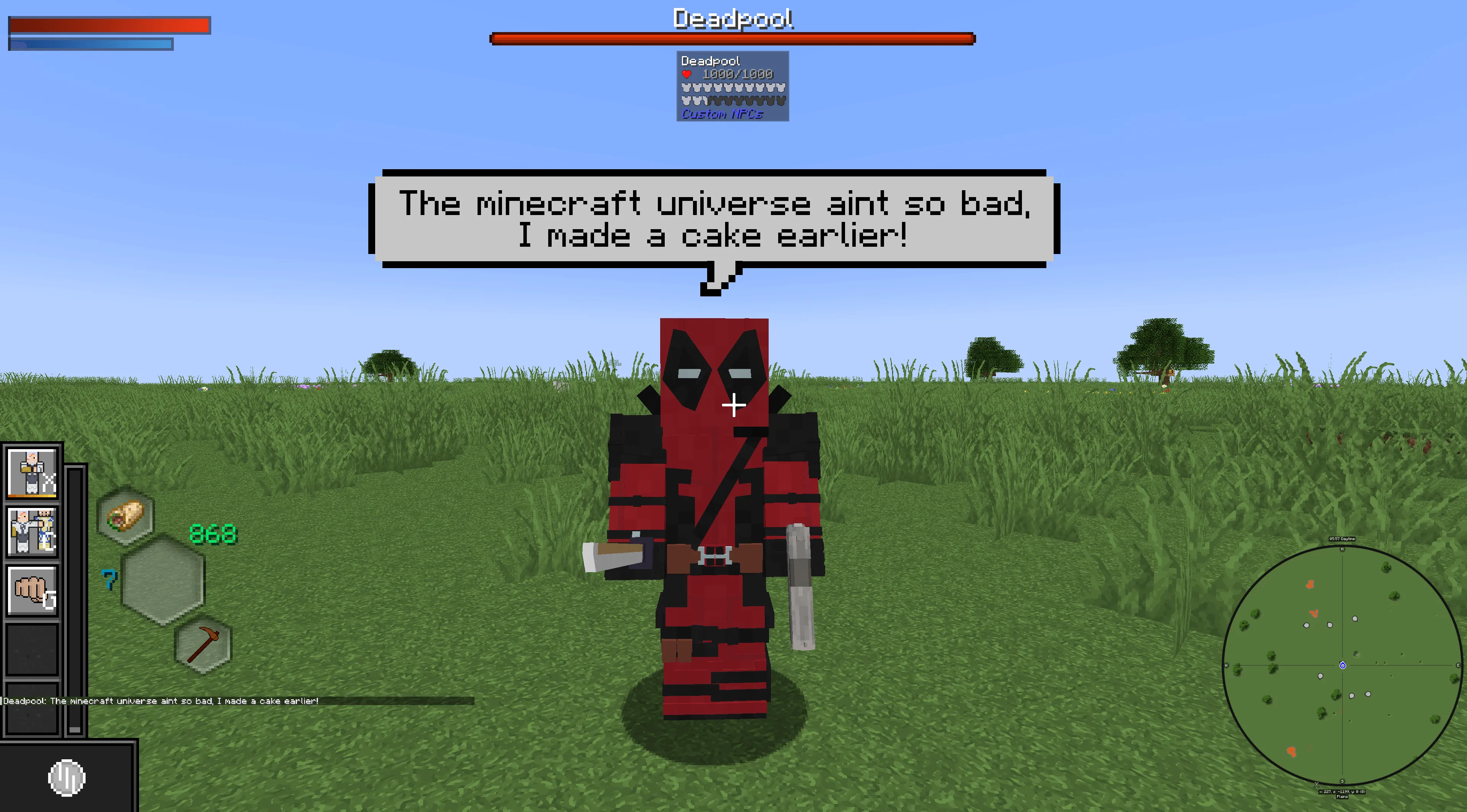 Ultimate Heroes — скриншот 4 (Модпаки, Minecraft)