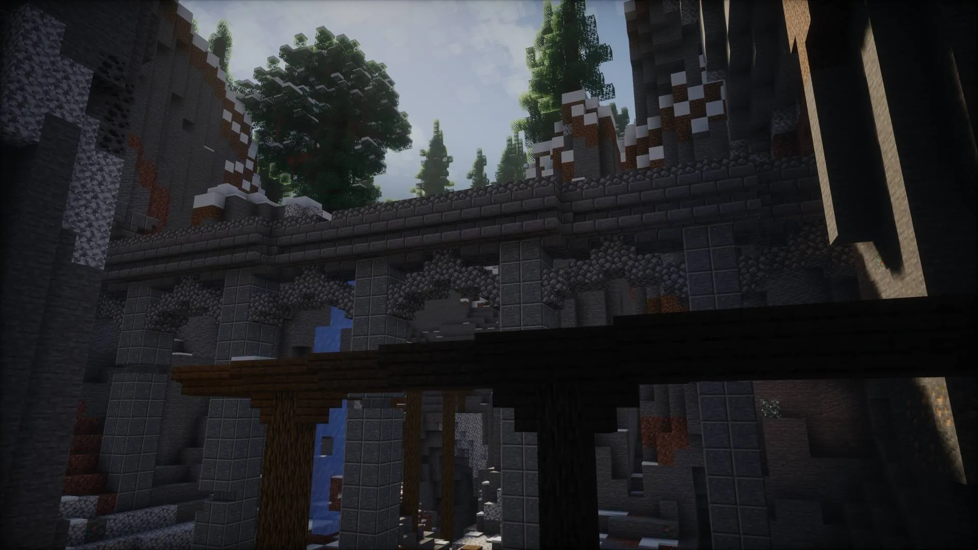 Plane Crash: Frozen Tundra, Карты, Minecraft