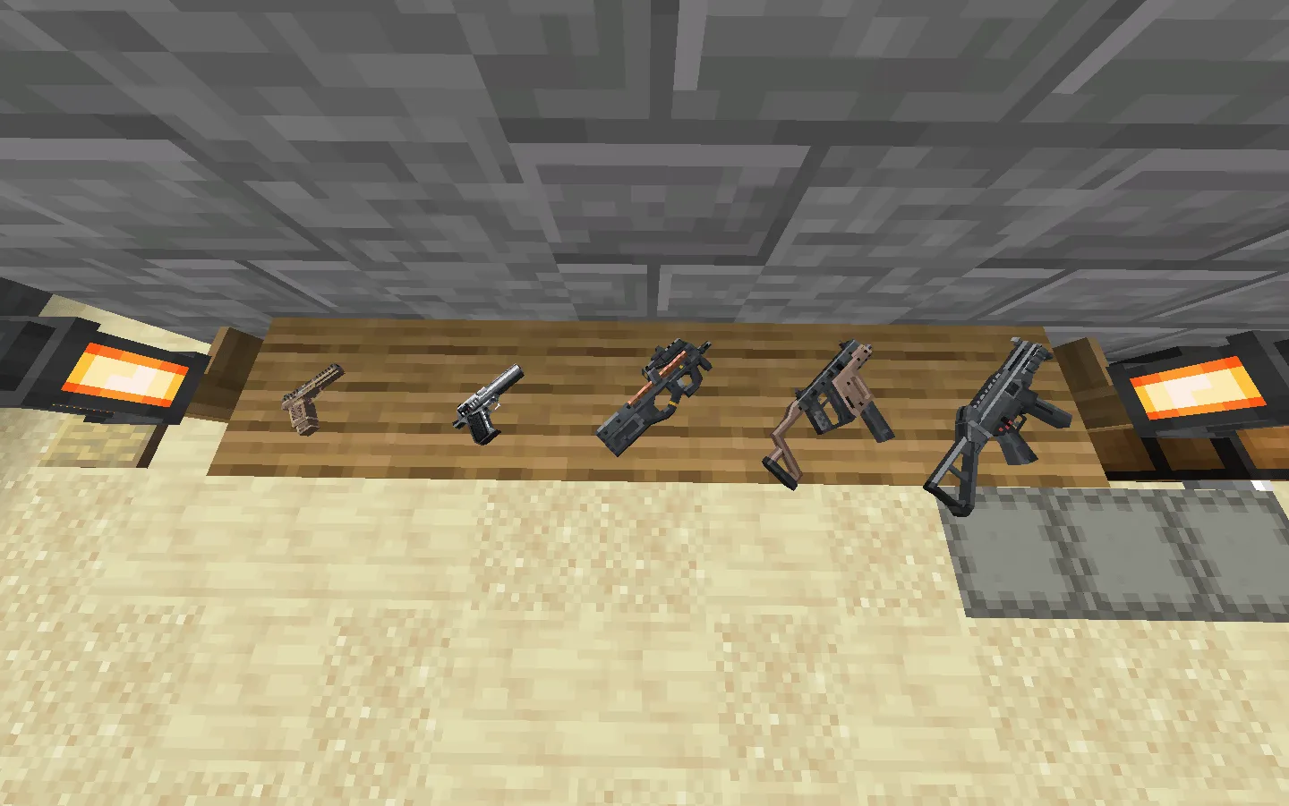 TaCZ Aim Trainer ZERO, Карты, Minecraft