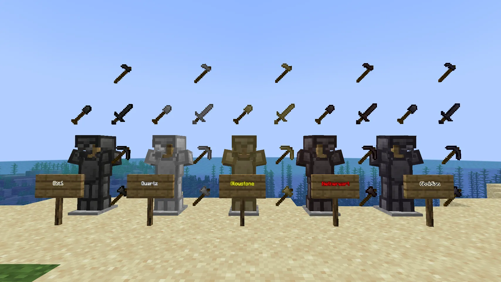 More Gems and Ores (MGAO), Моды, Minecraft