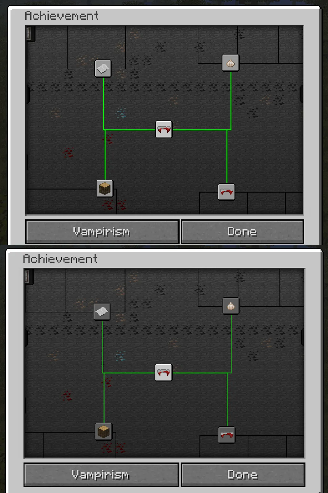 Classic Achievement, Моды, Minecraft