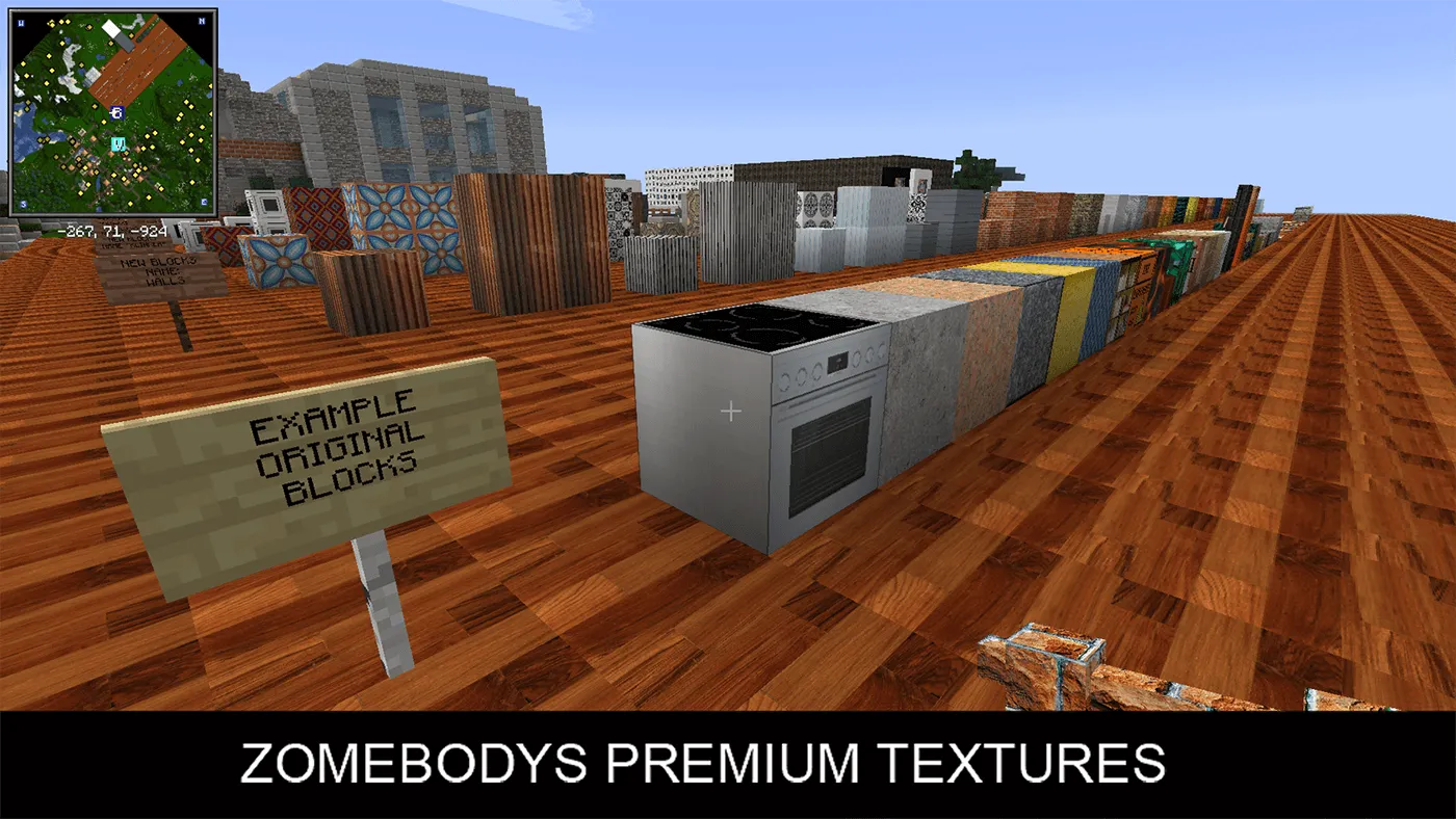 ZOMEBODYS Premium Textures — скриншот 7 (Текстуры, Minecraft)