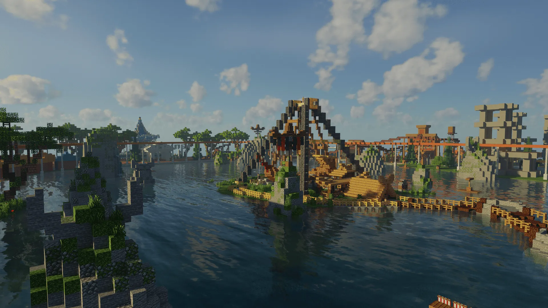Fantaria - Theme Park, Карты, Minecraft