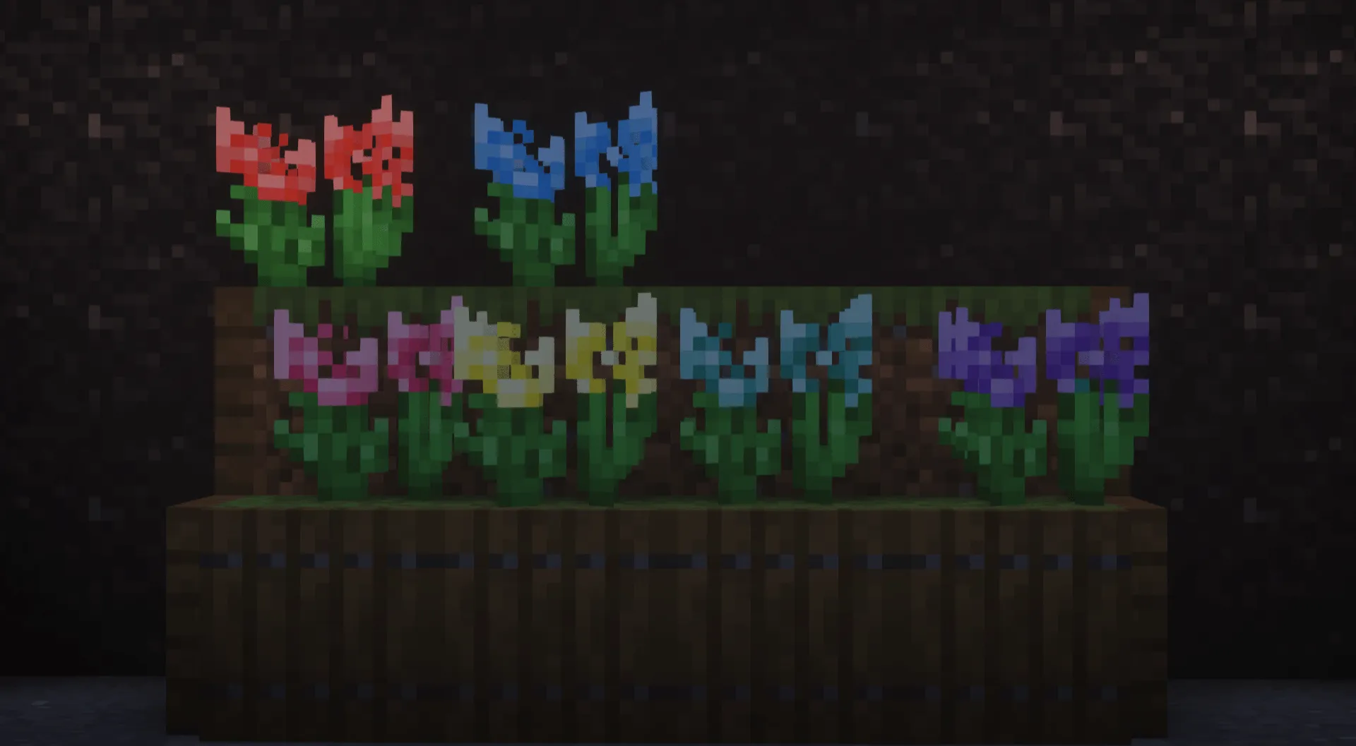 Hue Blooms (More Flowers), Моды, Minecraft