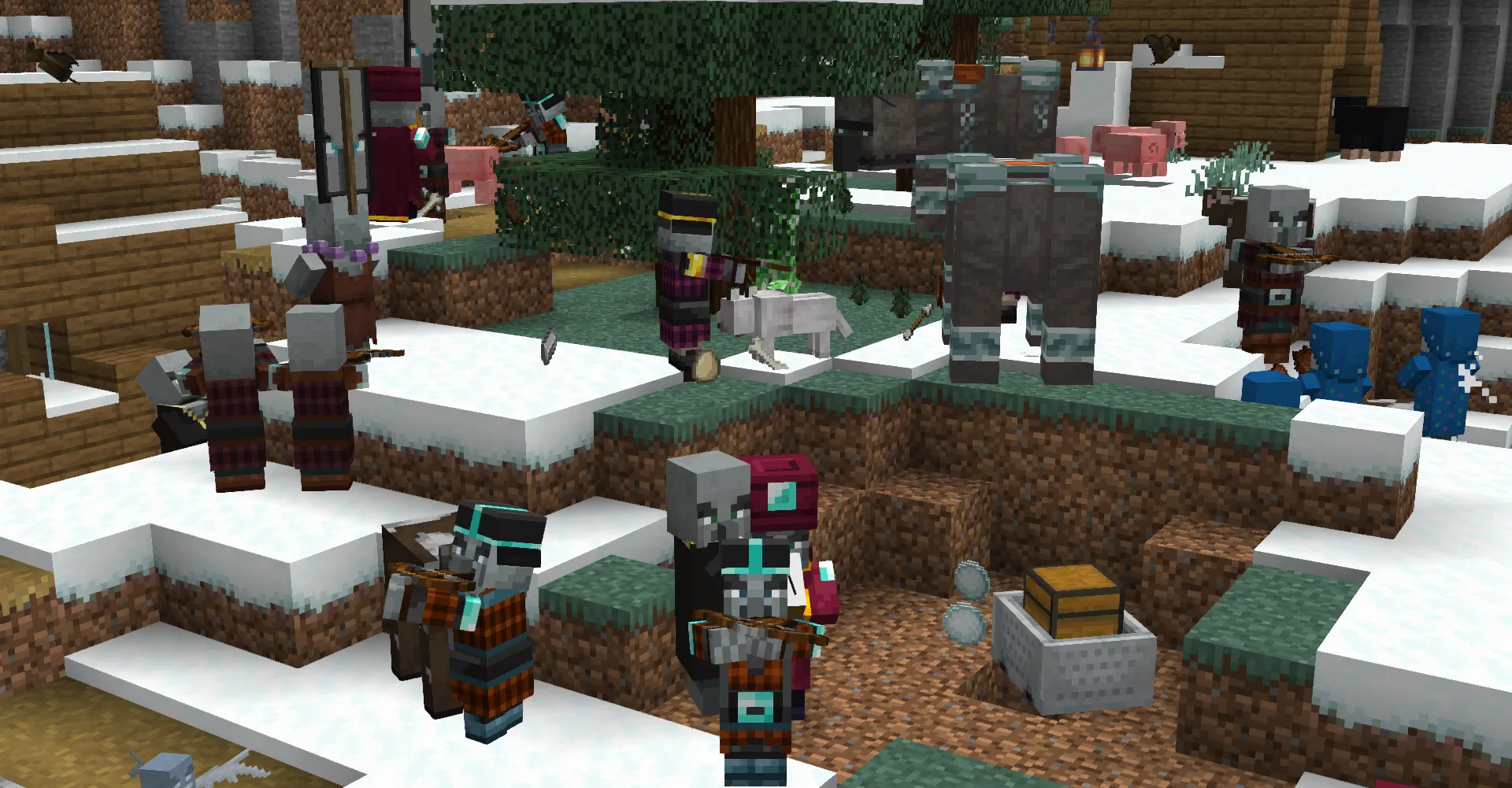 Illager Army, Текстуры, Minecraft