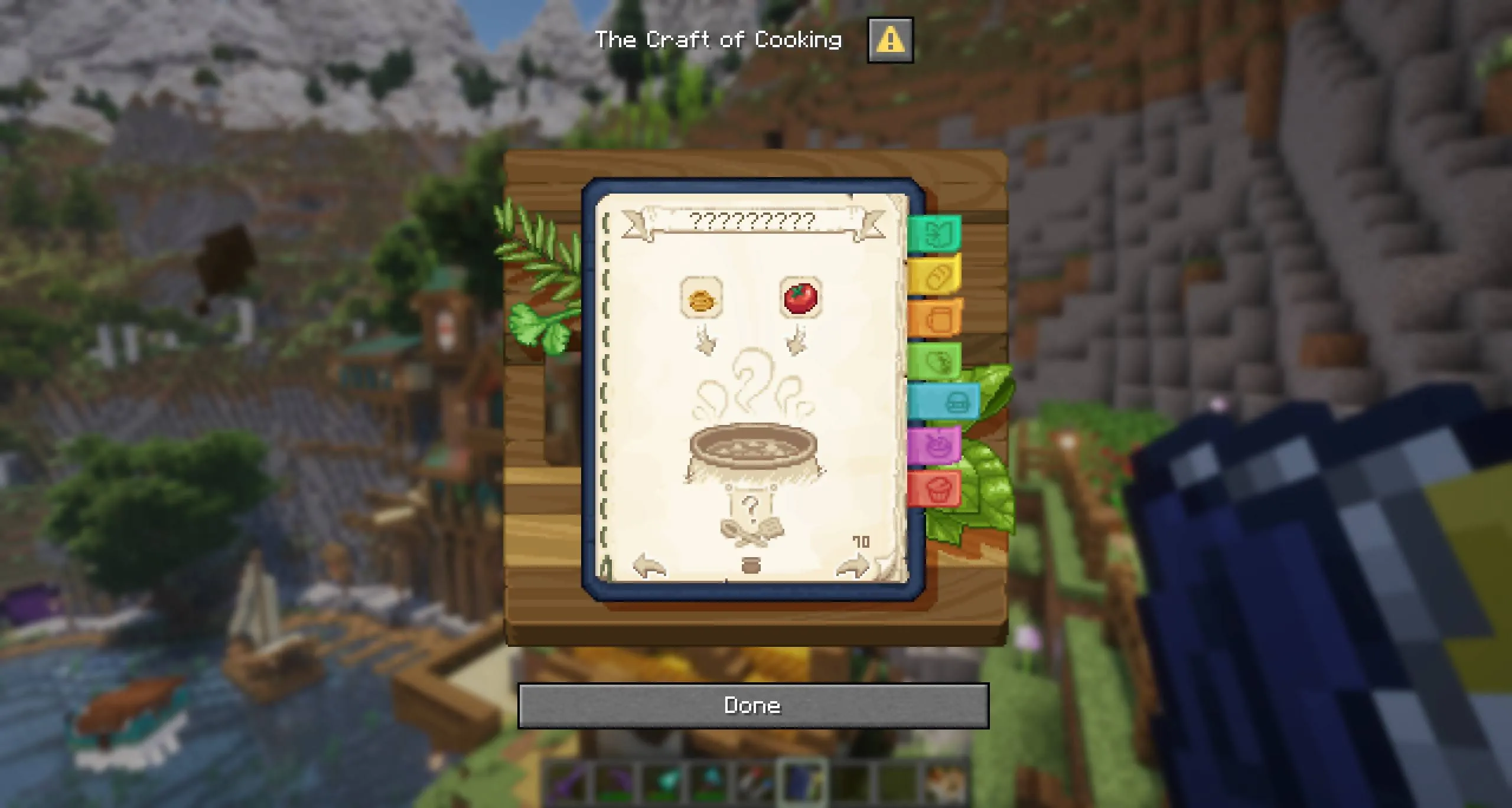 Crop & Kettle, Дата-паки, Minecraft