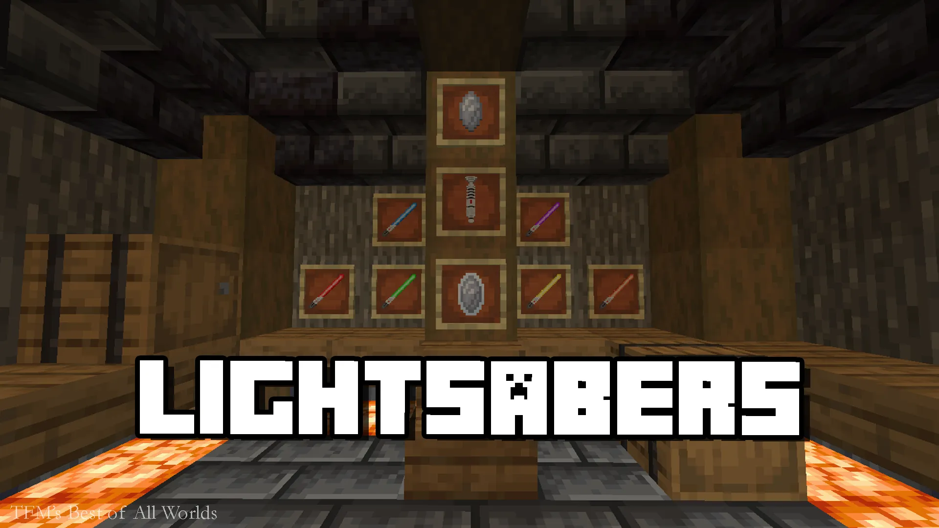 TFM's Best of All Worlds (Lightsabers, Wands, Terraria, Bosses, etc.), Моды, Minecraft