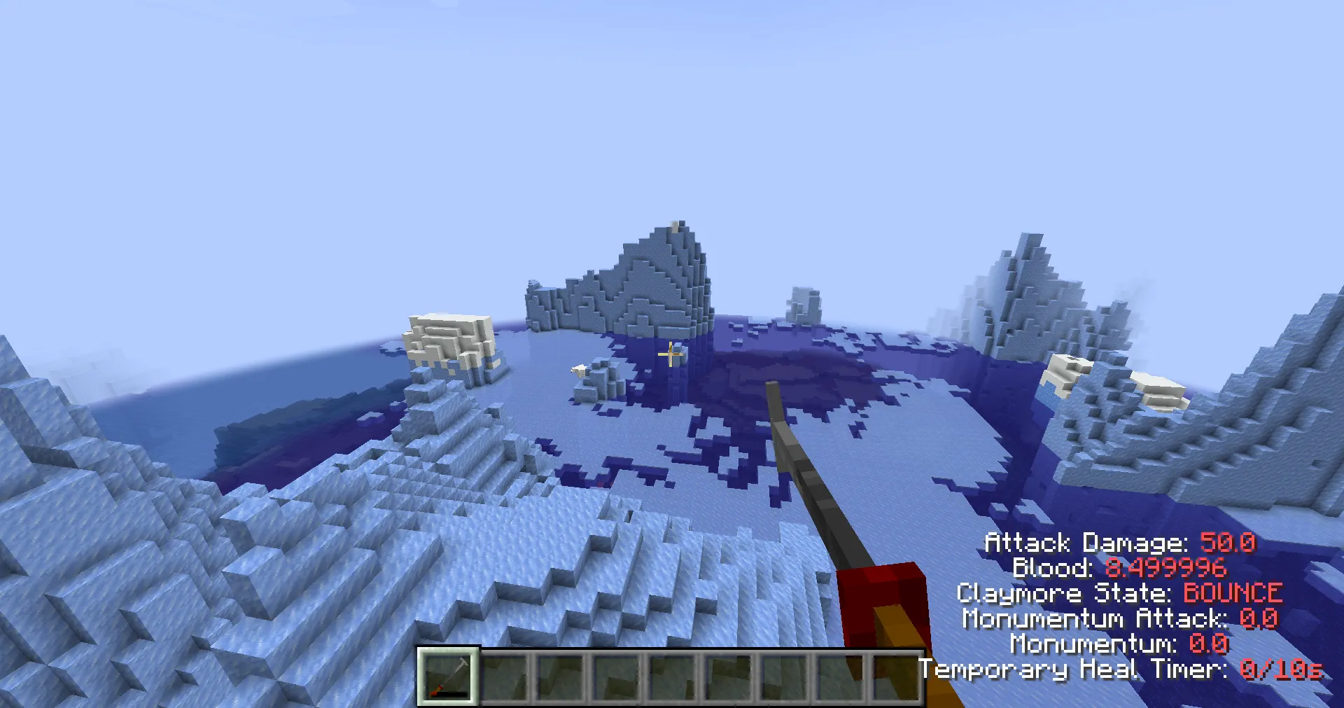 Claymore-sword — скриншот 1 (Моды, Minecraft)