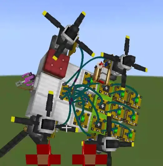 Valkyrien-Skies Control Craft, Моды, Minecraft