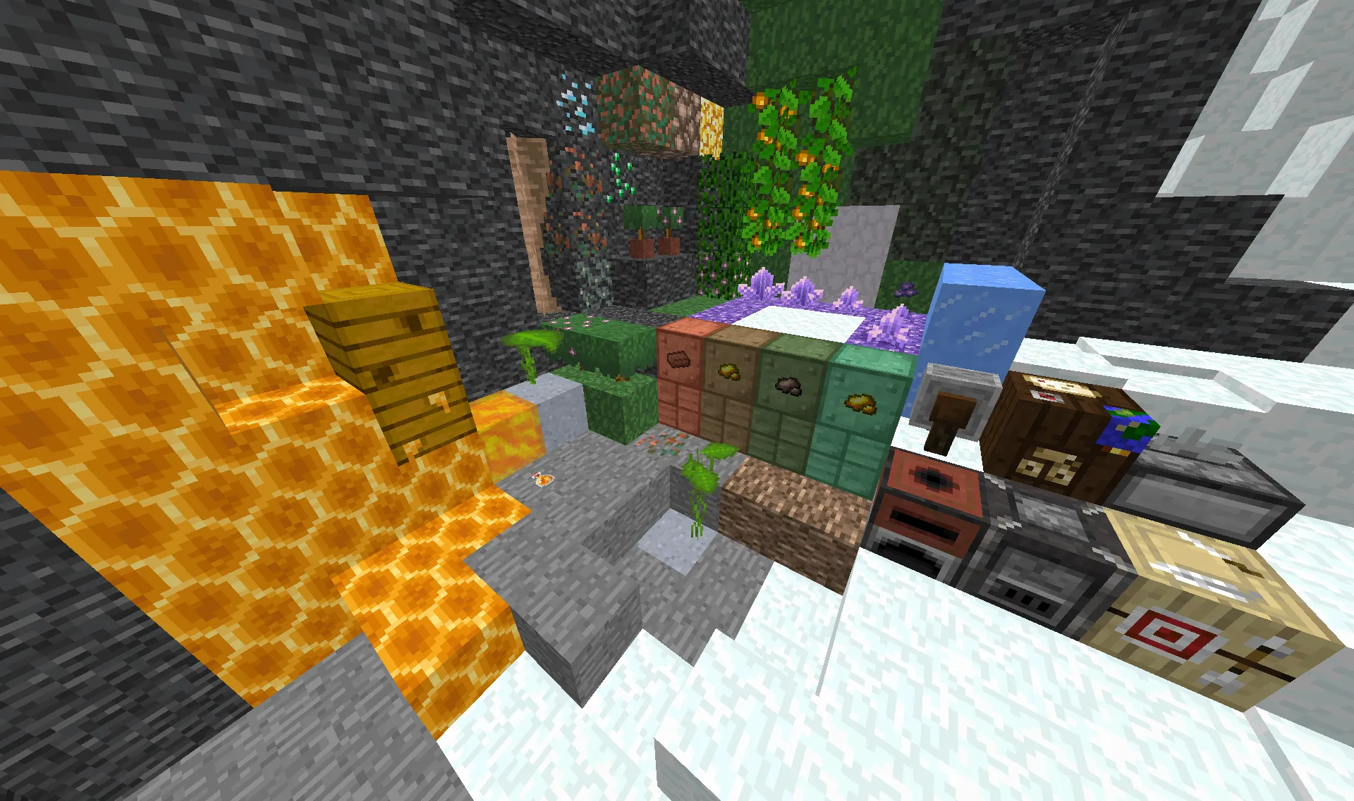 Retrospectacles, Текстуры, Minecraft