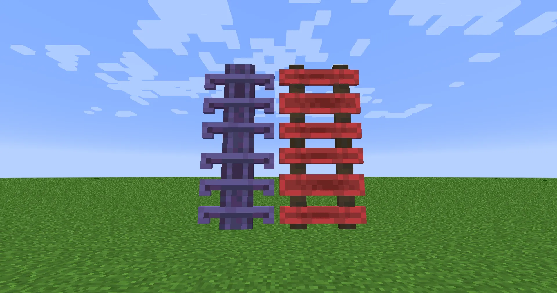 Crucial 2 - 3D Ladders, Текстуры, Minecraft
