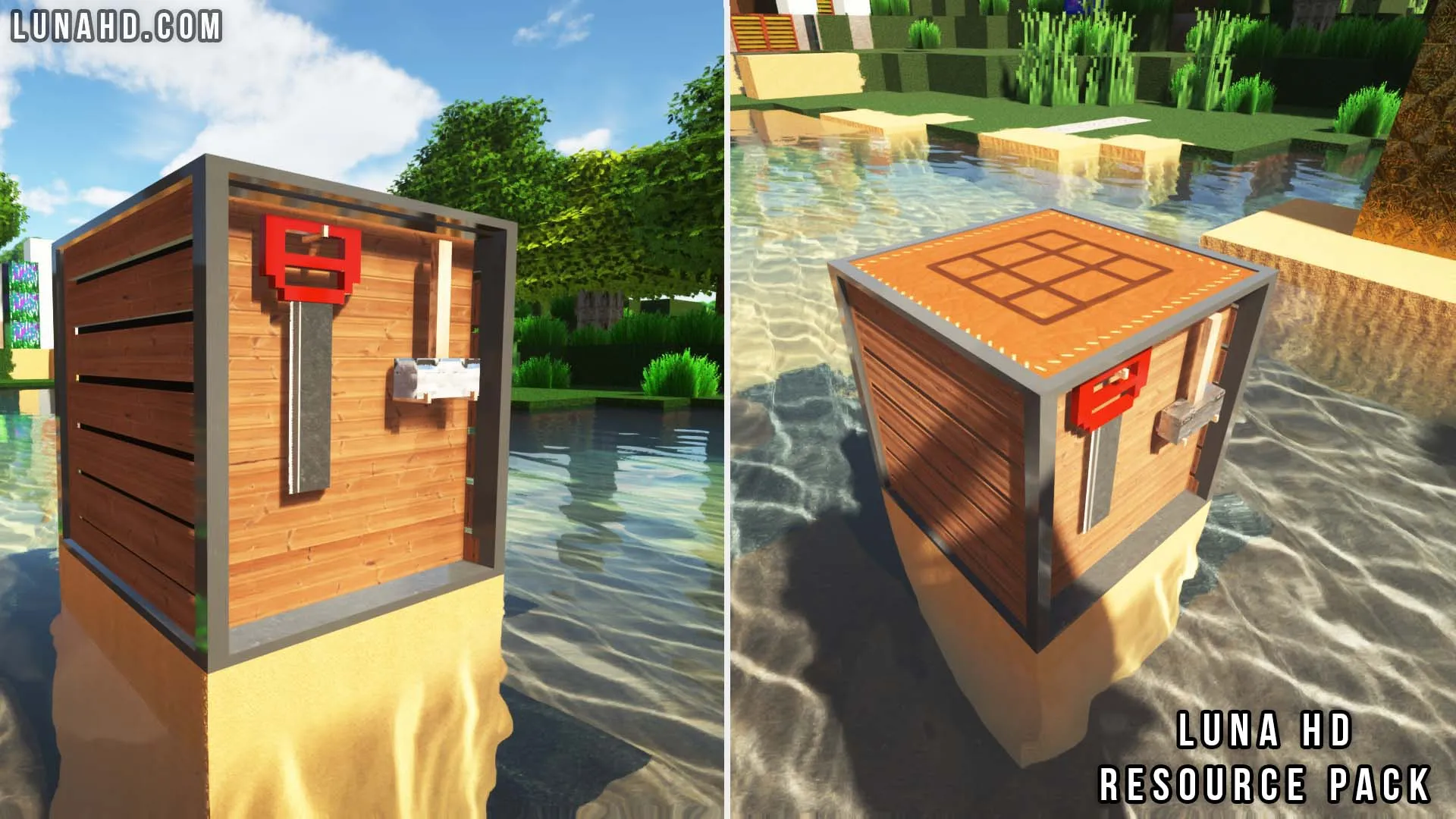 Luna HD 64x — скриншот 4 (Текстуры, Minecraft)