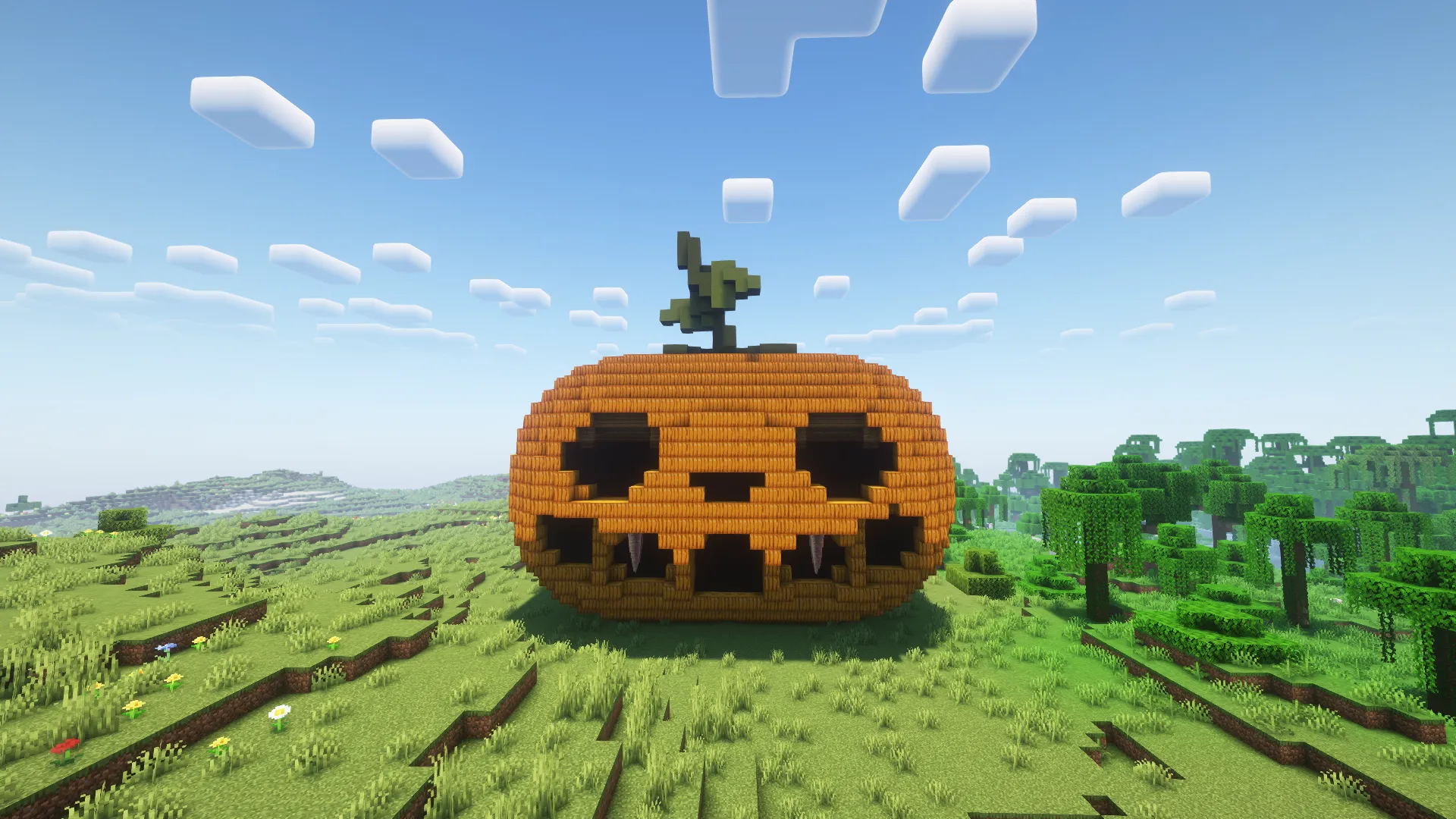 Giant Spooky Pumpkins, Моды, Minecraft