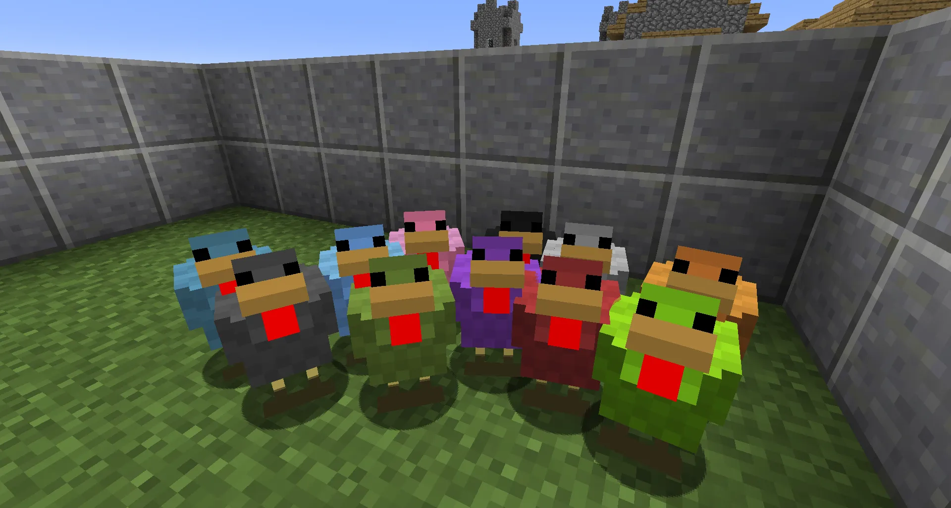 Dyeable Chickens, Моды, Minecraft