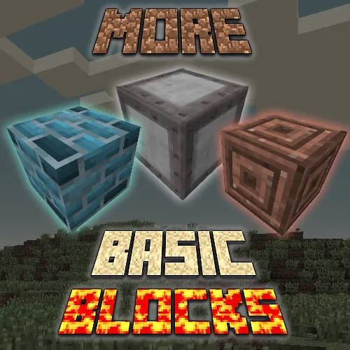 More Basic Blocks — скриншот 8 (Моды, Minecraft)