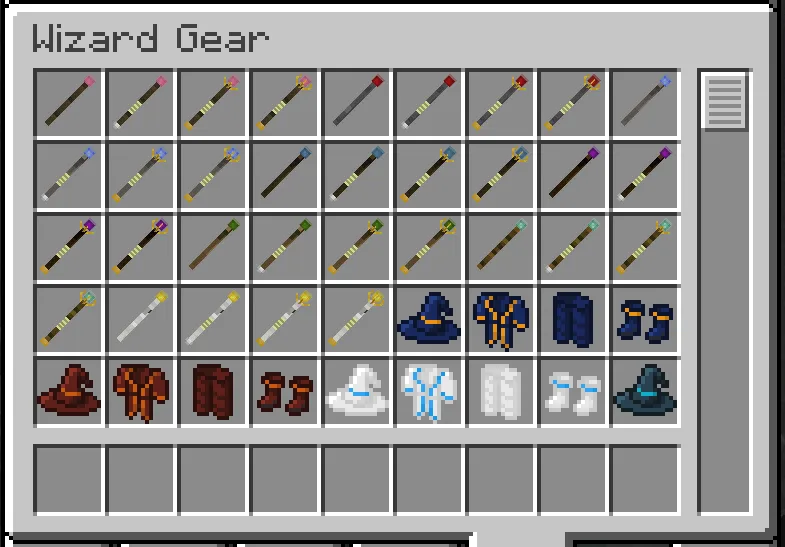 Crowller's Fancy Wands, Текстуры, Minecraft