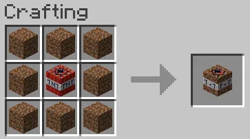 DirTNT — скриншот 1 (Моды, Minecraft)