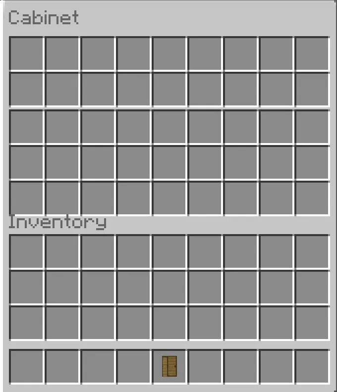 Better Cabinets — скриншот 1 (Моды, Minecraft)