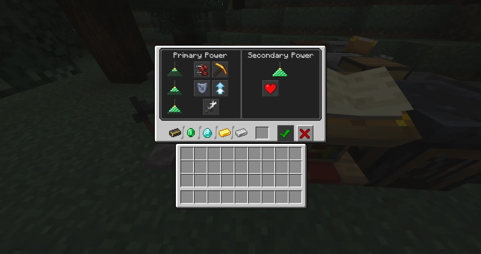 NoguiTitles, Текстуры, Minecraft