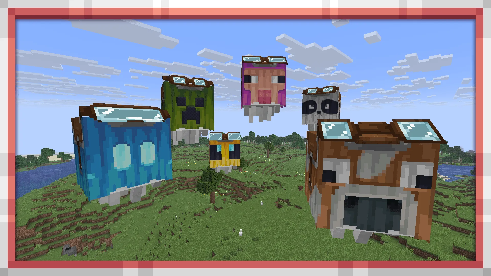 Happy Ghast Costumes, Текстуры, Minecraft