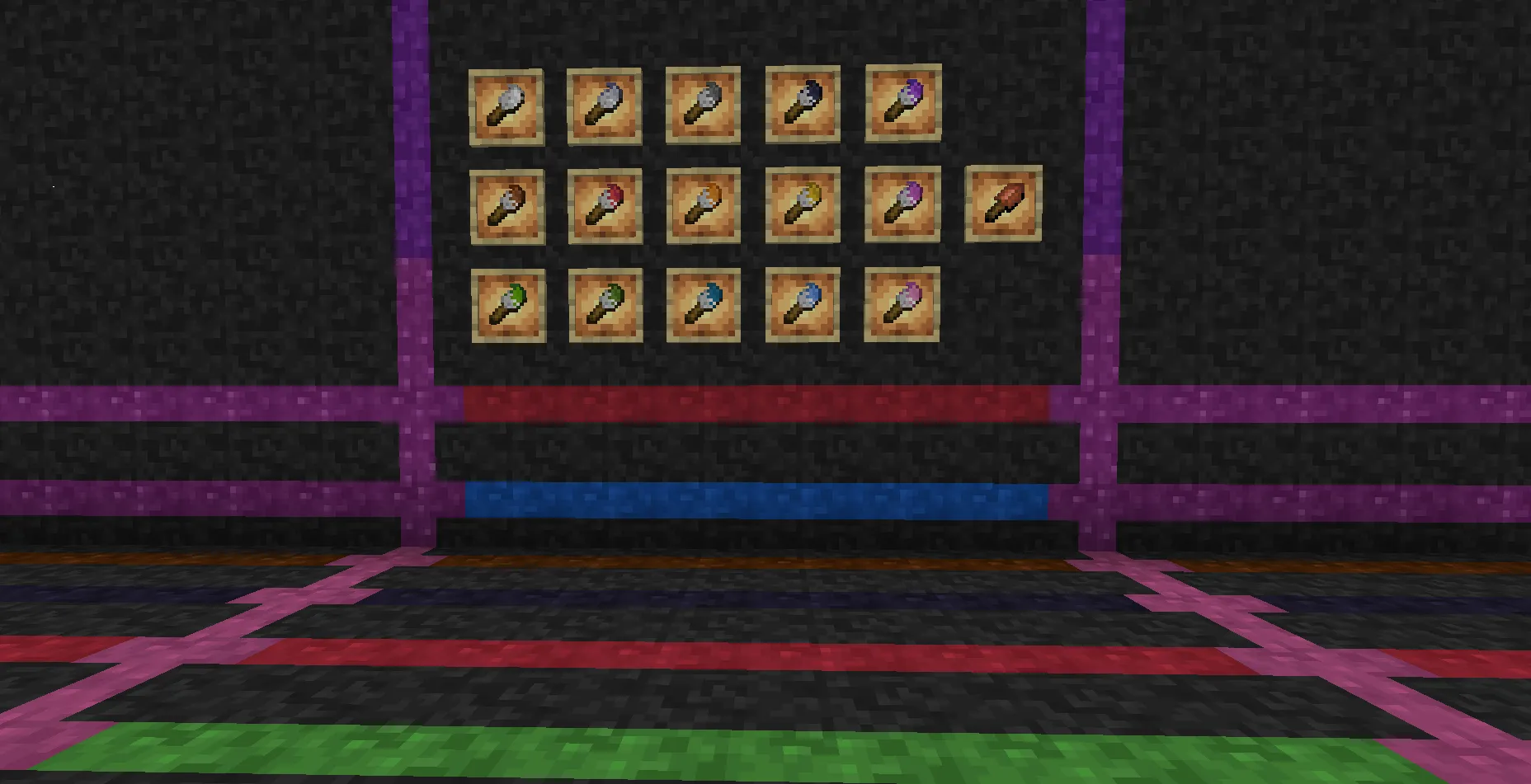 Colored Asphalt, Моды, Minecraft