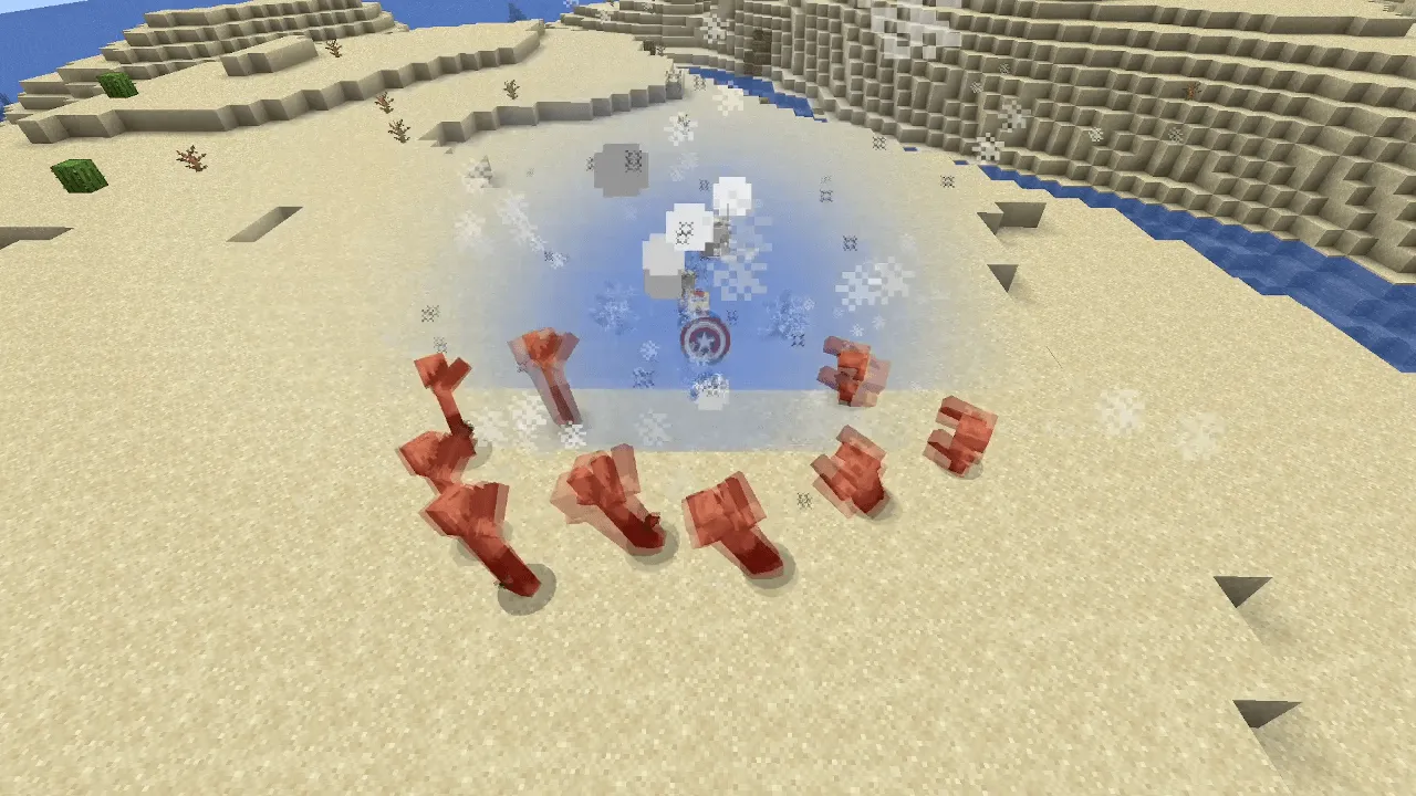 Mjolnir & Captain America's Shield, Дата-паки, Minecraft