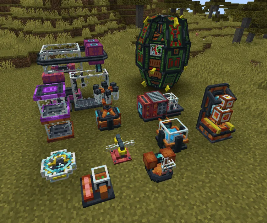 Oritech - Clear Glass, Текстуры, Minecraft