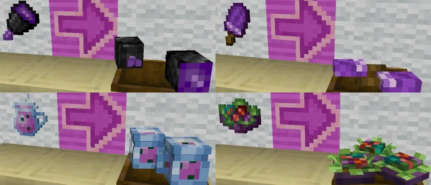 (Brewin' and Chewin') 3D delight foods & drinks — скриншот 4 (Текстуры, Minecraft)