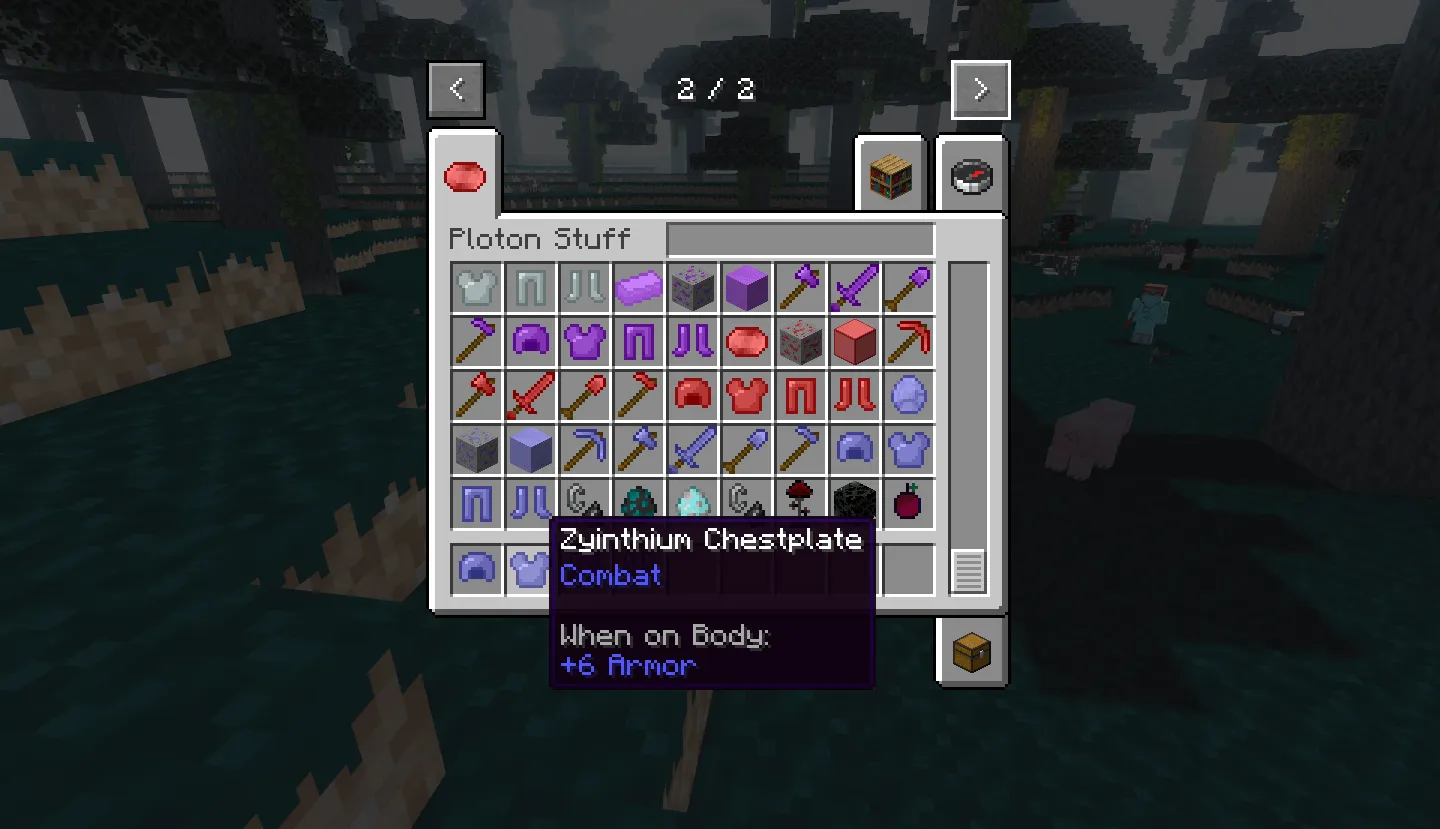 Ploton, Моды, Minecraft