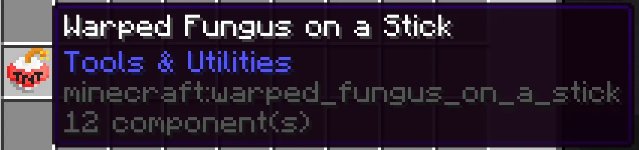 WARPED FUNGUS ON A STICK - SMOKE BOMB — скриншот 1 (Текстуры, Minecraft)