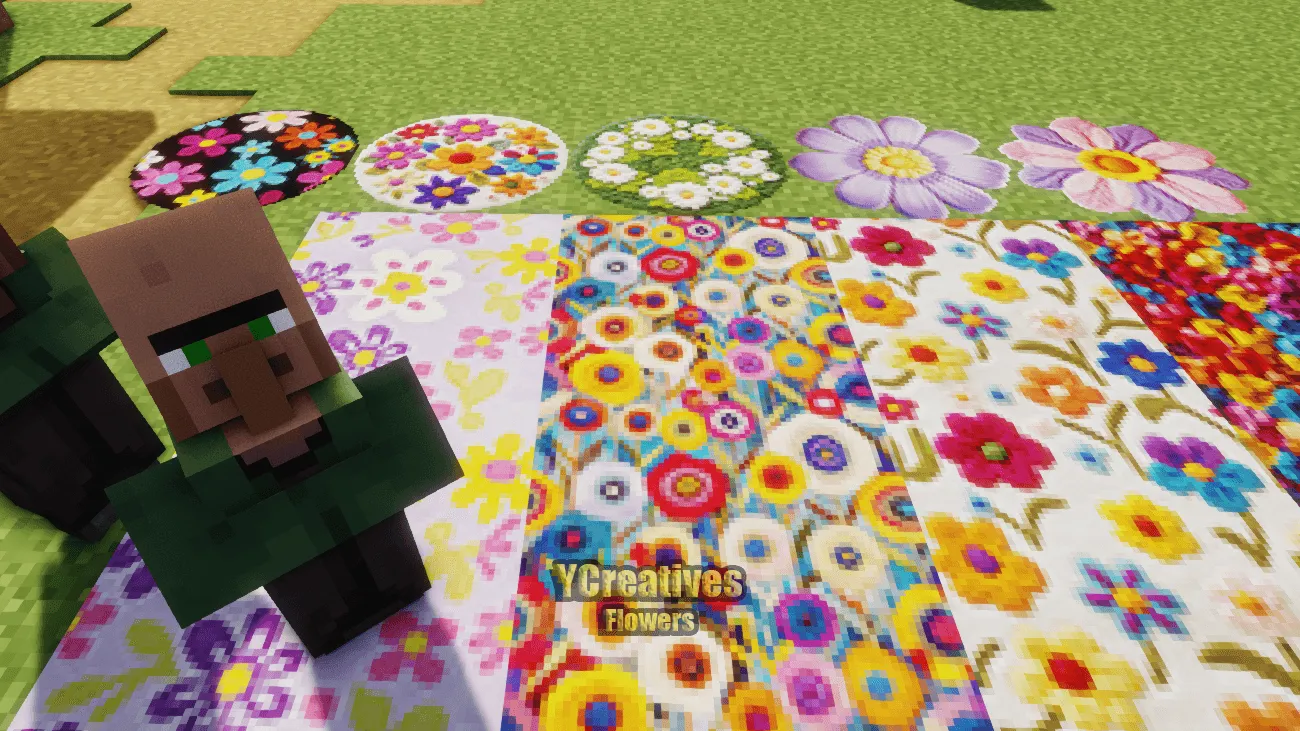YCreativesFlowers, Моды, Minecraft