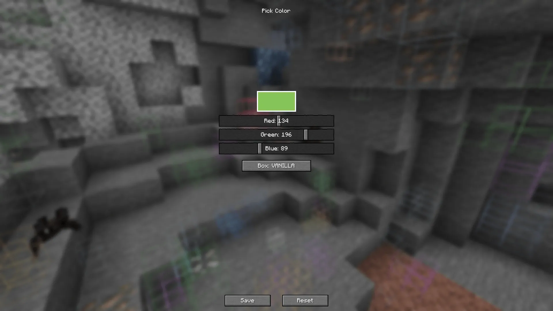 Ore Vision, Моды, Minecraft