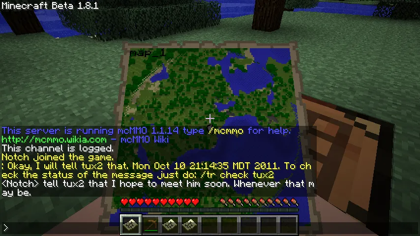 TuxBot — скриншот 2 (Плагины, Minecraft)