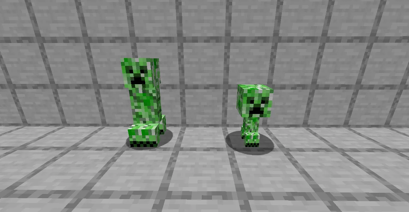 Baby Creepers — скриншот 1 (Текстуры, Minecraft)