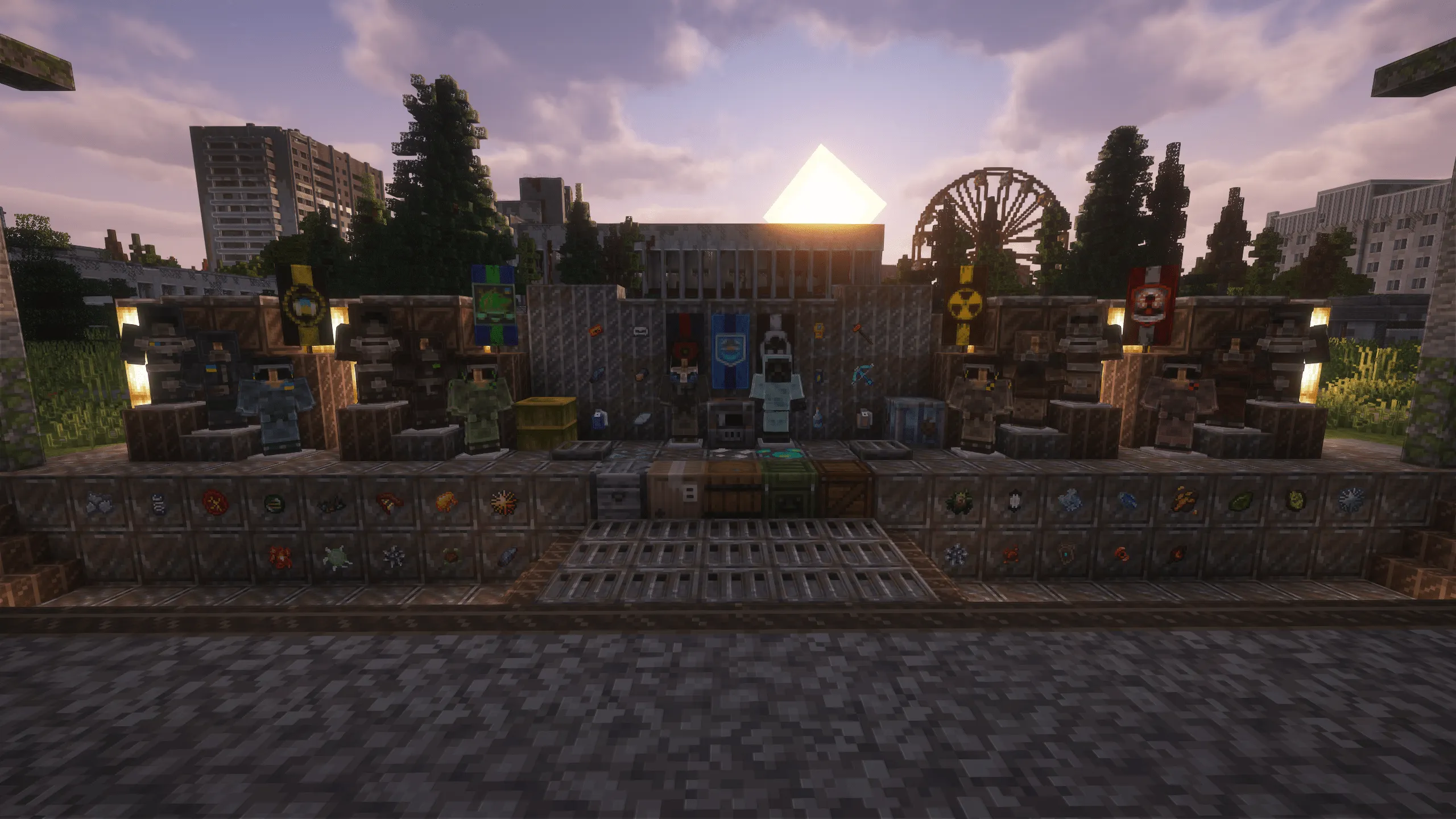 Into The Zone, Моды, Minecraft