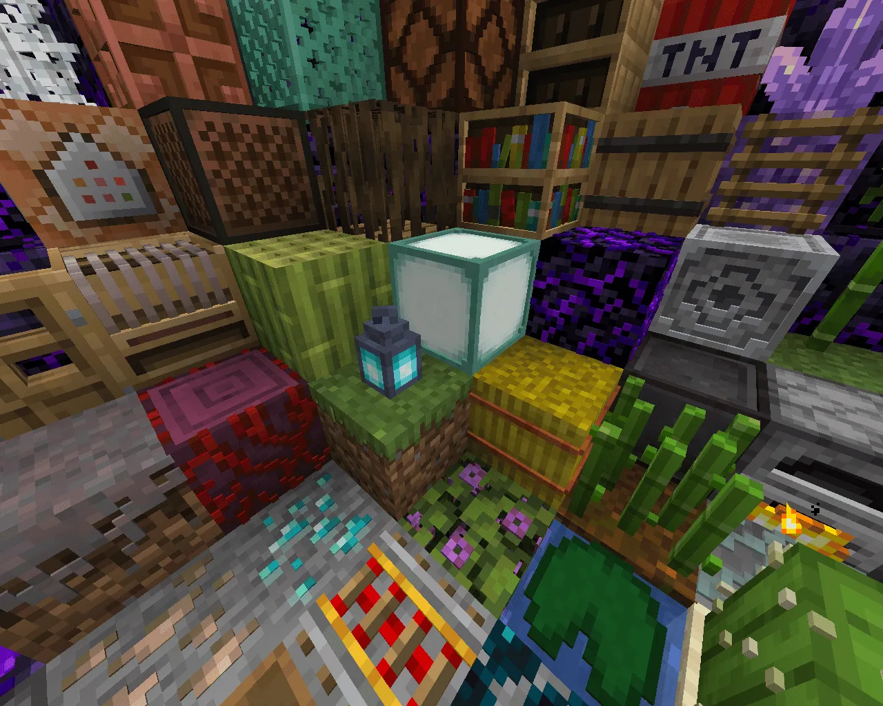 Vanilla 3D  Extension, Текстуры, Minecraft