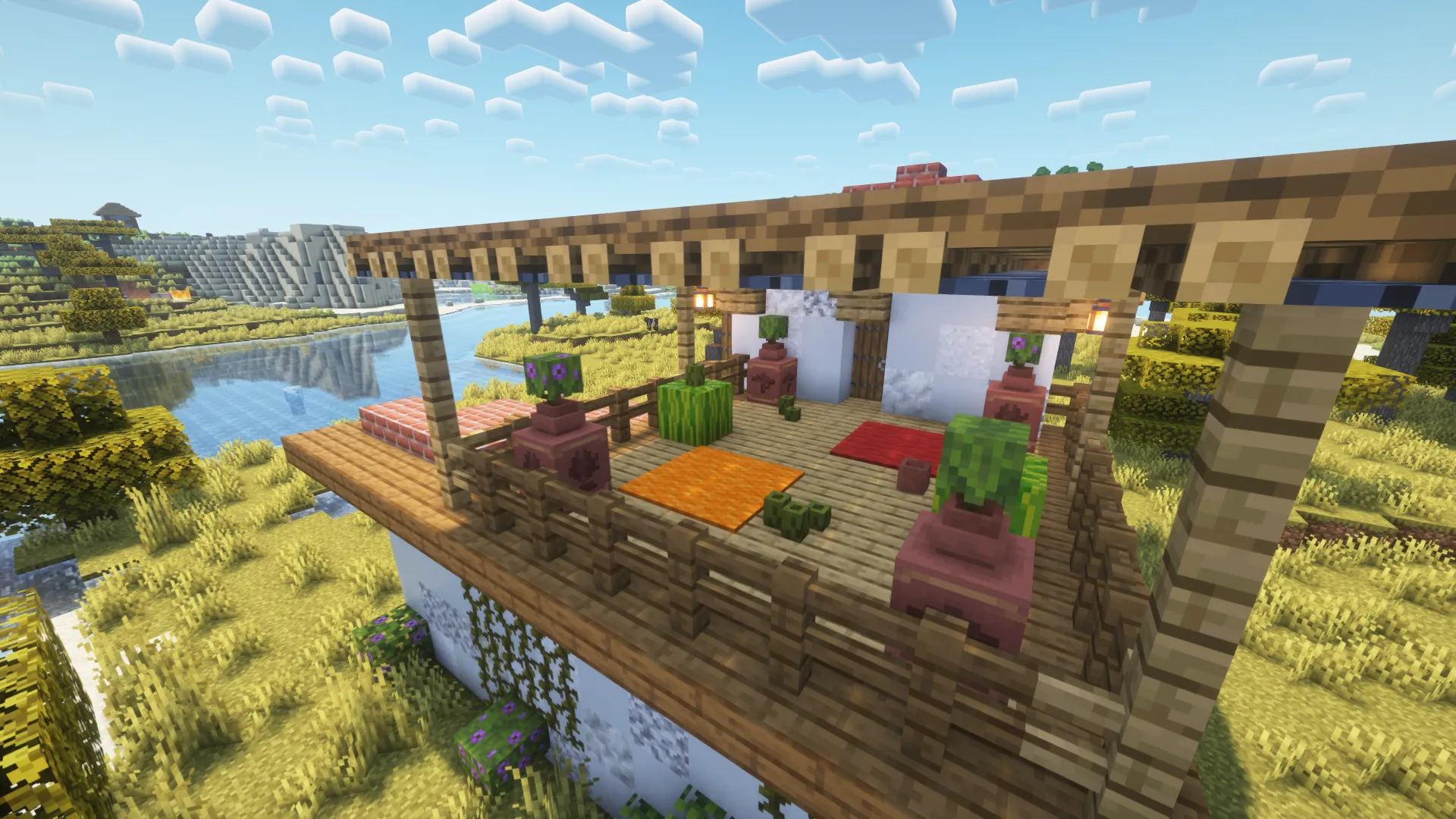 Greek Villager House — скриншот 2 (Моды, Minecraft)