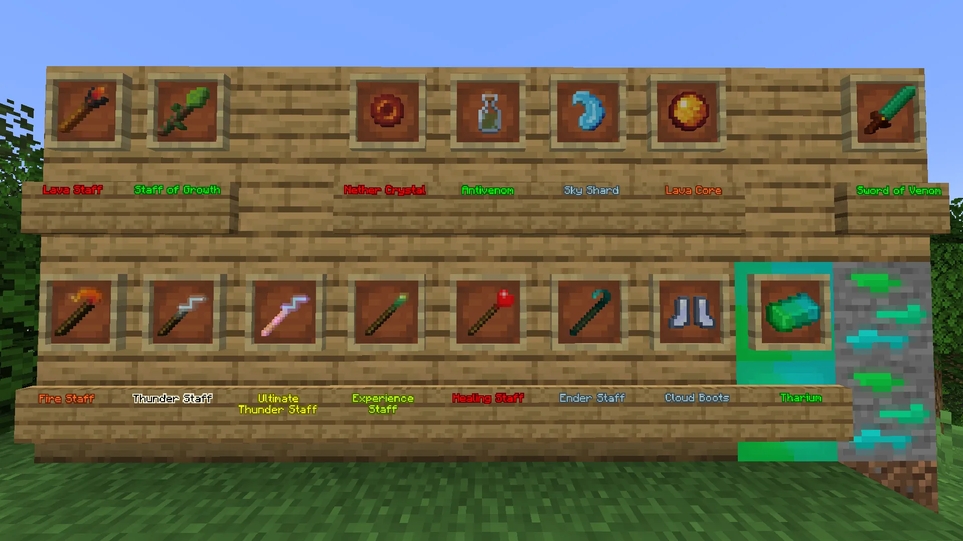 Magix, Моды, Minecraft