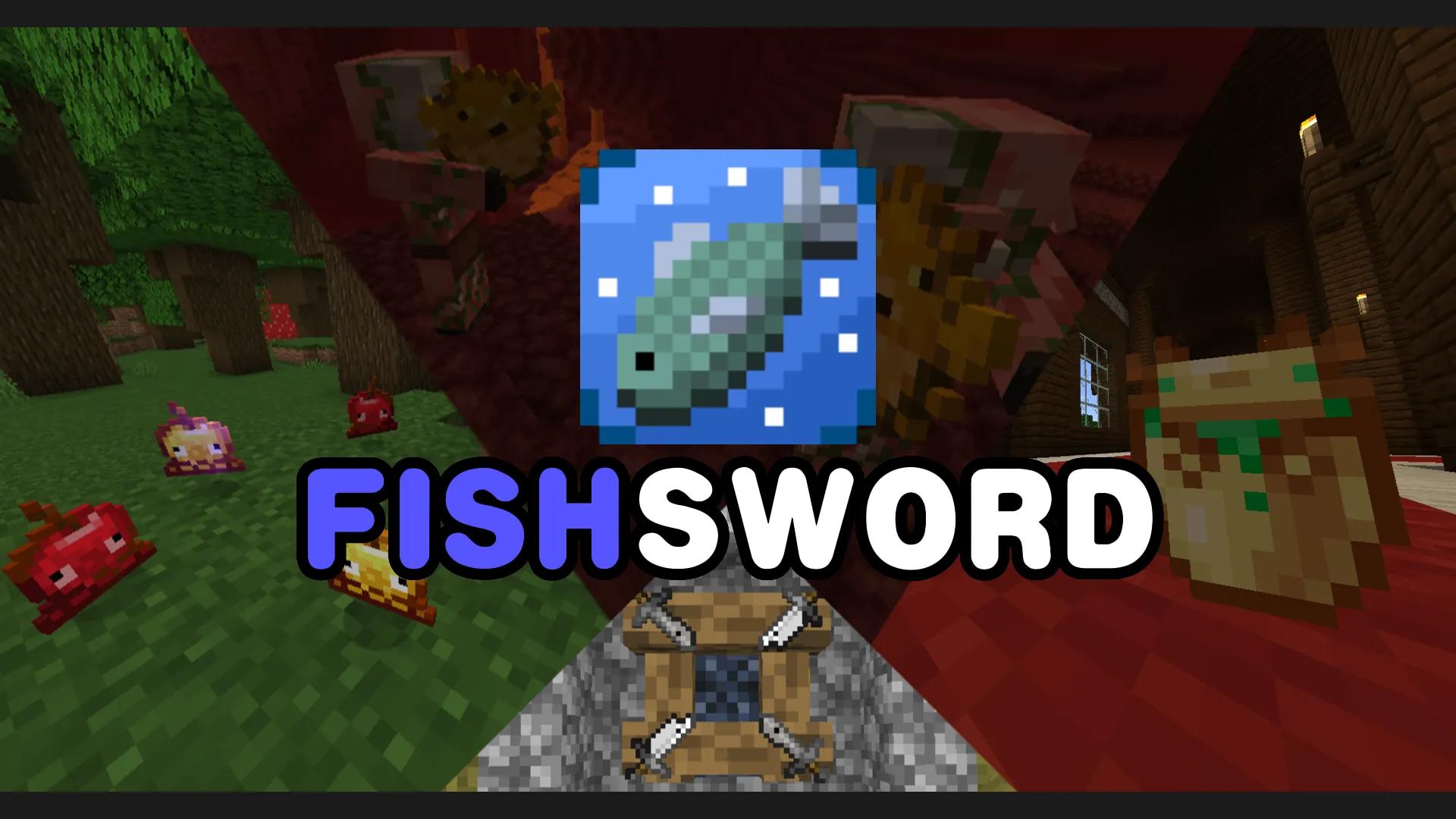 FISHSWORD , Текстуры, Minecraft