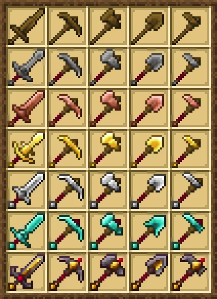 Rustee's Glamorous Textures — скриншот 1 (Текстуры, Minecraft)