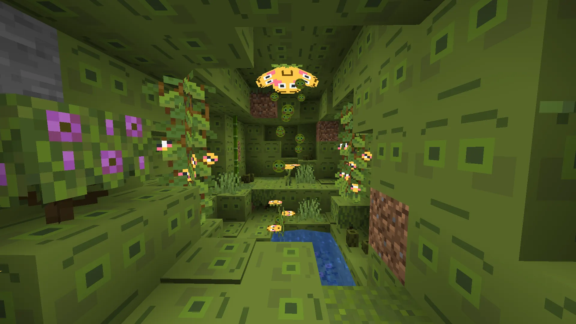 Flush Caves, Текстуры, Minecraft