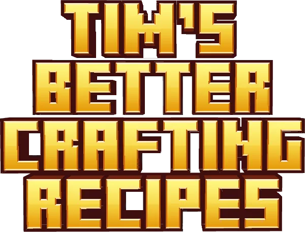 Tim's Better Crafting Recipes — скриншот 2 (Моды, Minecraft)