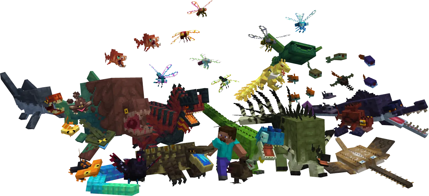 Unusual Prehistory 2, Моды, Minecraft