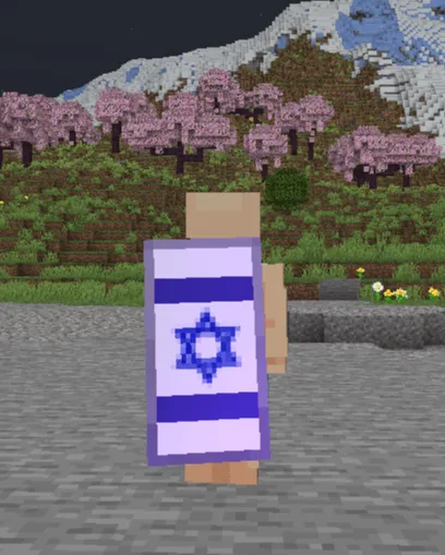 Israeli Shield, Текстуры, Minecraft