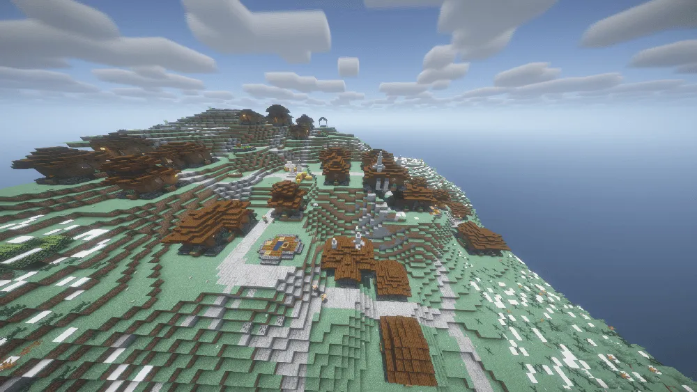 Big Globe - Towns and Towers Compatibility — скриншот 4 (Дата-паки, Minecraft)