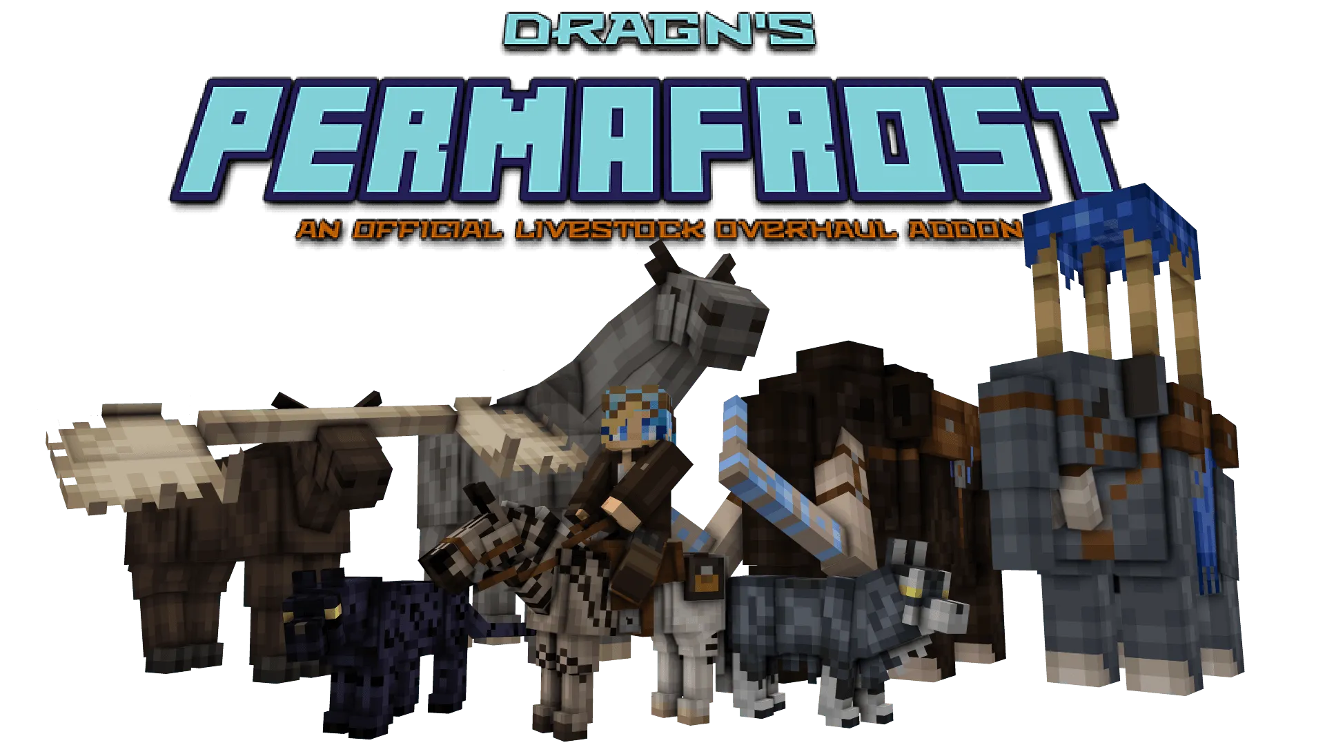 DragN's Livestock Overhaul: Permafrost, Моды, Minecraft