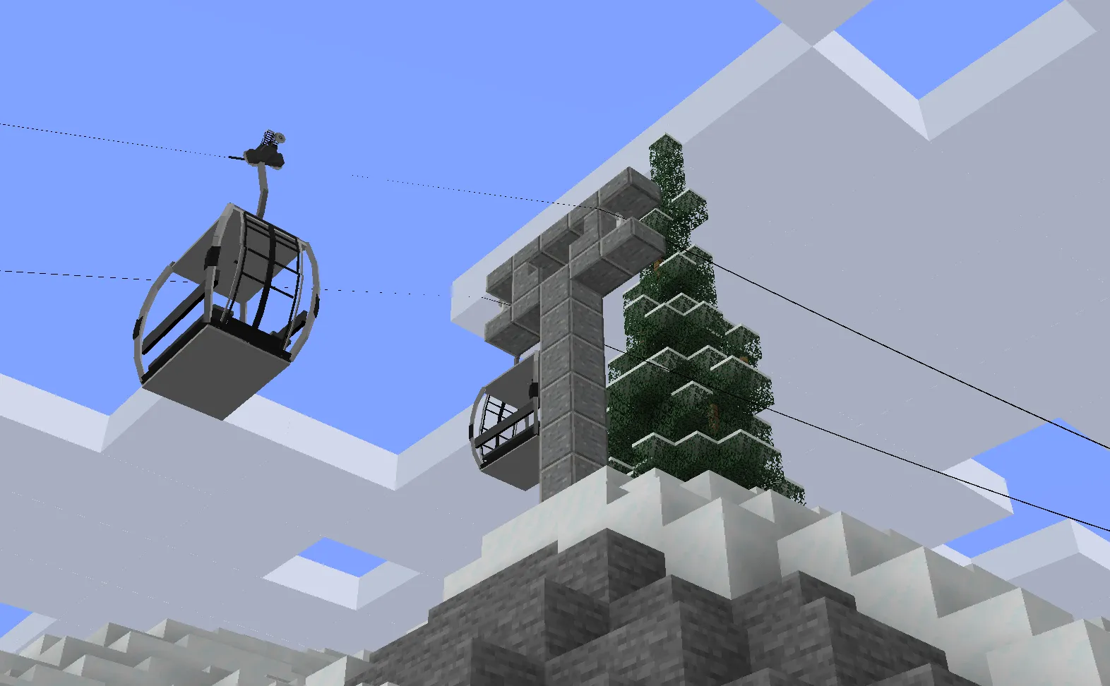 Chairlifts and Gondolas pack, Текстуры, Minecraft