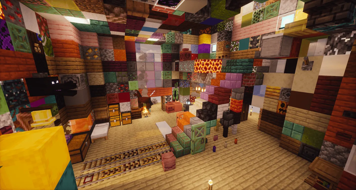 Random Item Skyblock, Карты, Minecraft